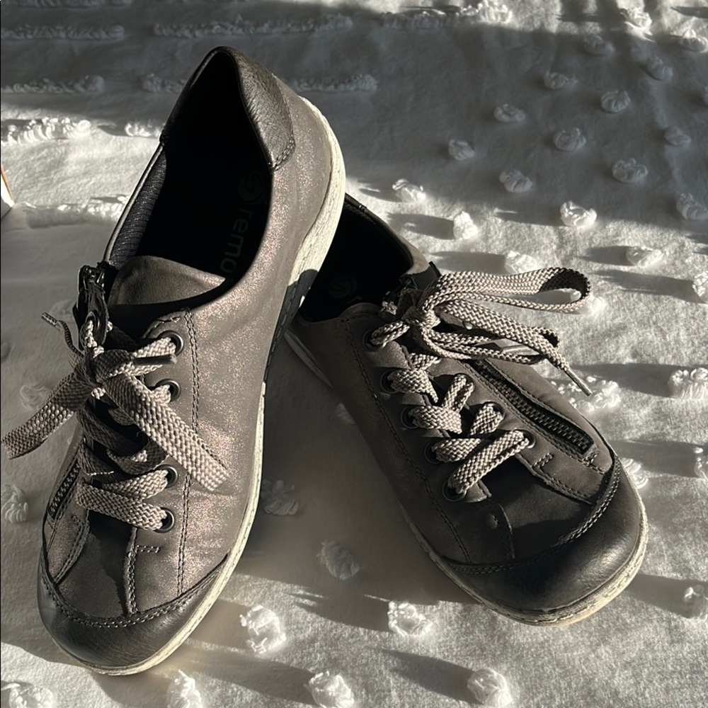 Remonte Gray Casual Shoes by Rieker R1402-44